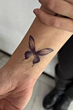 Caş Dekorasyon Kelebek Figürlü Geçici Mini Dövme Tattoo