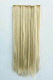 Caş Dekorasyon Isıya Dayanıklı Yarım Ay Saç Çıt Çıt 613# / Düz / Platin Sarı 70cm / 140gr