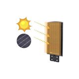 Cata Ct-4641 250 Watt Güneş Enerjili Sokak , Bahçe , Kamp Armatürü - Solar Aydınlatma 6400K