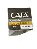 Cata CT-4084 8W 6400K (Beyaz Işık) E14 Duylu Led Kıvrık Buji Ampul (4 Adet)