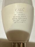 Cata CT-4080 7W 6400K (Beyaz Işık) E14 Duylu Led Kıvrık Buji Ampul