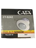 Cata CT-9242 360 Derece Sıva Altı Sensör (4 Adet)