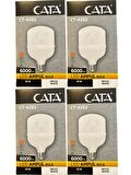Cata CT-4262 55W 6400K (Beyaz Işık) E27 Duylu Led Torch Ampul (4 Adet)