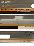 Cata CT-5249 3W Beyaz-Günışığı-Sarı Işık (3 Farklı Renk Modu) Şarjlı Mıktanıslı Işık (4 Adet)