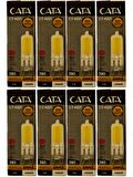 Cata CT-4221 5W 3200K (Günışığı) G9 Duylu Kapsül Ampul (8 Adet)