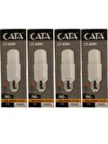 Cata CT-4091 8W 3200K (Günışığı) E27 Duylu Led Ampul (4 Adet)