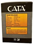 Cata CT-2553 5 Amper 220V Fişli Adaptör