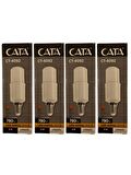 Cata CT-4092 8W 3200K (Günışığı) E14 Duylu Led Ampul (4 Adet)