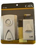 Cata CT-102 Kablosuz Kapı Zili (Gri Kenarlı) (2 Adet)