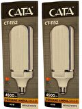 Cata CT-1152 42W 6400K (Beyaz Işık) E27 Duylu Led Pervane Ampul (2 Adet)