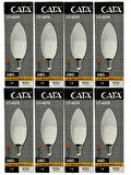 Cata CT-4079 7W 6400K (Beyaz Işık) E14 Duylu Led Buji Ampul (8 Adet)