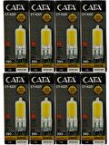 Cata CT-4221 5W 6400K (Beyaz) G9 Duylu Kapsül Led Ampul (8 Adet)