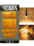 (4 Adet) Cata CT-4218 8W (60W) 3000K (Sarı Işık) Dim Edilebilir E27 Duylu (Kalın Duy) Led Filament Ampul