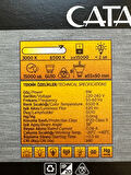 (2 Adet) Cata 8W (50W) 6500K (Beyaz Işık) GU10 Duylu Led Spot Ampul