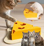 Gissa Eğlenceli Kedi Oyun Evi - Peynir Dilimi Tasarım, Geliştirici Zeka oyunu