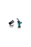 Catpower 4138 Akülü Dal Kesme Makinası 10 Cm - (Akü Hariç)+Ah+Akdeniz Taşınabilir Şarj Cihazı (Model: S125Q)