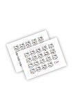 Cat Emoji Sticker Kedi Etiket (2cm)