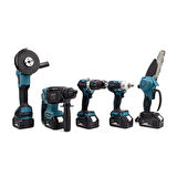 CHELİKBEİ Beşli Set MK350 (Budama testeresi 13mm Ç.MANDREN+S.SIKMA+Ş.SPRAL+Ş.HİLTİ) 