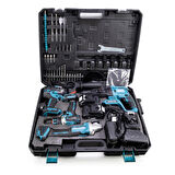 CHELİKBEİ DÖRTLÜ SET MK800(13mm Ç.Mandren+S.Sıkma+Ş.Spral+Ş.Hilti) 