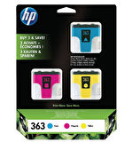Hp CB333EE (363) Renkli Orjinal Multi Paket Kartuş 