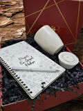 Defter,Kalem,Kupa Bardak,Mum,Hediye Kutusu