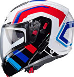 CABERG KASK HORUS X ROAD WHT-BLK-RED-BLUE