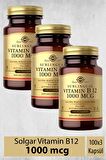 Solgar Vitamin B12 1000 mcg 100 Tablet 3 Adet