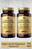 Solgar Calcium Magnesium Vitamin D3 150 Tablet 2 Adet