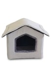 ComfyCloud Keten Kedi ve Köpek Yatağı
