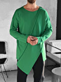 Asimetrik Yeşil Sweat