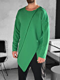 Asimetrik Yeşil Sweat