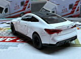 Oyuncak Metal Model Araba 1/36 Çek Bırak BMW M4 Beyaz