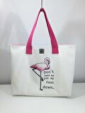 Flamingo Hot Plaj Çantası