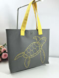 Turtle2 El Nakışlı Plaj Çantası