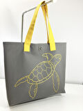 Turtle2 El Nakışlı Plaj Çantası