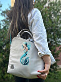 Cool Mermaid Tote Çanta