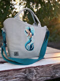 Cool Mermaid Tote Çanta