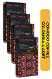 Comodo Coffee Colombia Classic Selection Filtre-Çekirdek Kahve 4x250 gr
