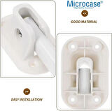 Microcase 25 cm Metal Katlanabilir Masa ve Sehpa Ayak Takımı 4 Adet - SİYAH AL5058