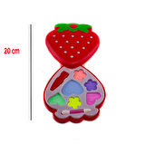 Çocuk Makyaj Seti Sürülebilir Makyaj Set Mini Çilek Makyaj set