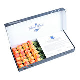 Sapphire - 24 Adet Turuncu Gül