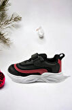 Memory Foam Çift Bant Işıklı Unisex Çocuk Spor Sneakers