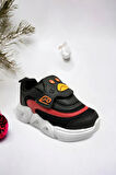 Memory Foam Tabanlı Cırt Cırtlı Unisex Çocuk Spor Sneakers