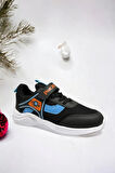 Memory Foam Tabanlı Desenli Cırt Cırtlı Çocuk Sneakers