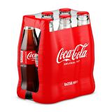 Coca Cola Kola Orijinal Tat Cam 200 Ml X 6 Adet
