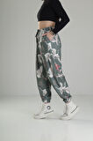 Chinese Desenli Pileli Jogger
