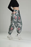 Chinese Desenli Pileli Jogger