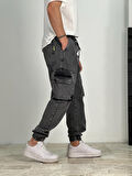 Premium Kalite Antrasit Jogger