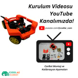 CODLAI - CarBot Eco / Programlanabilir Robotik Araba  (3D Baskı Set)