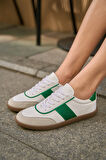 Brooklyn Kadın Beyaz-Yeşil Sneaker